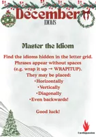Προεπισκόπηση - Φύλλα εργασίας - Jolly Idioms - FREE English Idioms PDF - Σελίδα 1