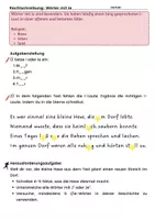 Vorschau - Arbeitsblätter - Arbeitsblatt Rechtschreibung: Wörter mit ie + Sprinteraufgabe - Deckblatt