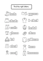 Vorschau - Arbeitsblätter - English: clothes (4 worksheets & vocabulary list) - Seite 3