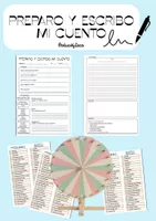 Vista previa - Hojas de trabajo - Preparo y escribo mi cuento (escritura creativa) - Portada