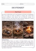 Vorschau - Unterrichtsreihen - Die Steinzeit - Das Feuer - Seite 1