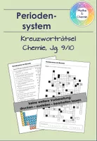 Vorschau - Arbeitsblätter - Periodensystem Kreuzworträtsel - Deckblatt