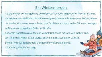 Vorschau - Stundenentwürfe - Materialpaket Winter - Winterliches Unterrichtsmaterial für Klasse 5-7 - Seite 2