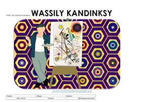 Vorschau - Arbeitsblätter - Der Künstler Wassily Kandinsky - Deckblatt