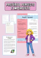 Vista previa - Unidades / Secuencias / Situaciones de Aprendizaje - Huso horario -Pretérito perfecto e indefinido- ELE - Portada