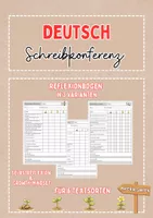Vorschau - Arbeitsblätter - Reflexionsbögen - Textsorten - Growth Mindest - Deckblatt