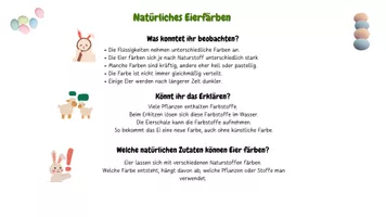 Vorschau - Arbeitsblätter - Experimente zu Ostern - Natürliches Eierfärben (Klasse 5-6) - Seite 3
