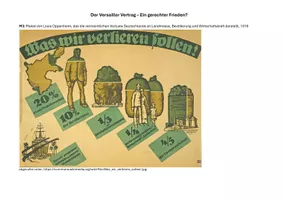 Vorschau - Arbeitsblätter - Arbeitsblatt + Quelle: Der Versailler Vertrag - Seite 3