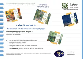 Aperçu - Préparation de séquence / Séquence complète - Vive la Nature avec 4 ouvrages bilingues - Page de couverture