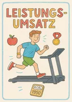 Vorschau - Arbeitsblätter - Ernährung: Leistungsumsatz (mit Lösung) - Deckblatt