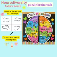 Neurodiversity Craft autism Activity activité de bricolage sur l ...