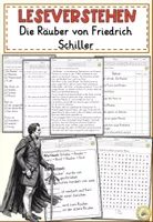 Die Räuber von Friedrich Schiller, Lesen und Verstehen Arbeitsblätter ...