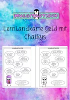 Vorschau - Arbeitsblätter - Lernlandkarte Geld - Deckblatt