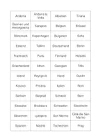 Vorschau - Spiele - Europa Länder u Hauptstädte - Deckblatt