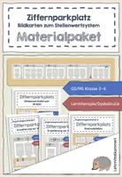 Vorschau - Fördermaterial/Inklusion - Materialpaket "Stellenwerttafel" - Bildkarten zum Stellenwertsystem - Deckblatt