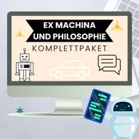 Vorschau - Arbeitsblätter - KOMPLETTPAKET zum Film "Ex Machina" - Deckblatt