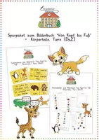 Sparpaket zum Bilderbuch 'Von Kopf bis Fuß' - Körperteile/ Tiere (DaZ ...