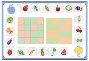 Obst und Gemüse - Bingo (Lernspiel) – Unterrichtsmaterial in den ...