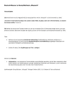 Deutsch-Klausur zu \