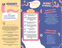 Flyer Gesunder Rücken Schule – Unterrichtsmaterial in den Fächern ...