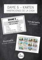 Dame 5 - Habitaciones de la casa (Räume im Haus) – Unterrichtsmaterial ...