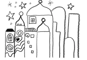 Hundertwasserh user Erg nzen Und Anmalen Unterrichtsmaterial Im Fach hundertwasserh-user-erg-nzen-und-anmalen-unterrichtsmaterial-im-fach