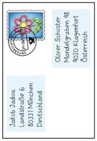 BRIEFE - Tafelmaterial (persönlicher und förmlicher Brief + Umschlag ...