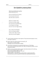 Ein Gedicht Untersuchen Schrittweise Analysieren ein-gedicht-untersuchen-schrittweise-analysieren