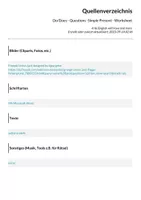 Do/Does - Questions -Simple Present - Worksheet – Unterrichtsmaterial ...