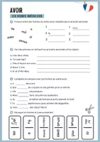 Unregelmäßige Verben konjugieren (avoir, être, faire, aller ...