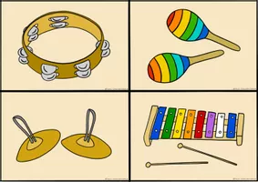 Einführung der Orff-Instrumente, Spiele für die 1. und 2. Klasse ...