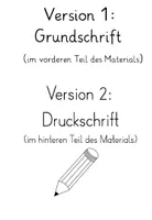 Schlawiner E - Wortendungen -er, -el, -en inklusive Miniheft und ...