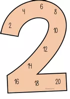 Números Boho tablas multiplicar - material de la siguiente asignatura ...