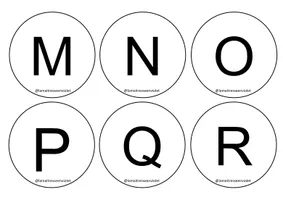 Affichage de l'alphabet en forme de rond - Ressource pédagogique pour ...