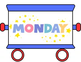 days of the week : train (printable posters) - Ressource pédagogique ...