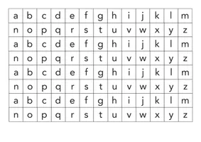 Alphabet en script/capital à reconstituer - Ressource pédagogique pour ...
