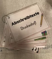 Bild in der Beschreibung des Unterrichtsmaterials Abschreibtexte, Abschreibkartei von sophies.klassenzimmer #1
