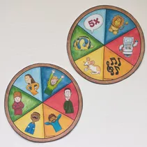 Bild in der Beschreibung des Unterrichtsmaterials Vokabelscheiben: Material zum motivierenden Nachsprechen von Teachers Tales #2