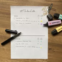 Bild in der Beschreibung des Unterrichtsmaterials To Do Liste "Basic & Premium" von SchatzkisteReligion #1