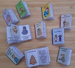 Bild in der Beschreibung des Unterrichtsmaterials Minibücher für die Wichteltür - Wichtel - editierbar von DieRelitante #1