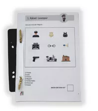 Bild in der Beschreibung des Unterrichtsmaterials Mini Escape Room -Berufe- Deutsch Klasse 1 von Herr Richter #1