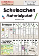 Bild in der Beschreibung des Unterrichtsmaterials Körperteile Körper Materialpaket differenziert - DaZ DaF von Mrs.Robinbird #2
