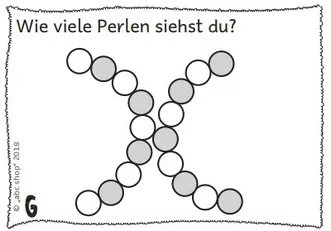 Bild in der Beschreibung des Unterrichtsmaterials Visuelle Wahrnehmung trainieren: 7 verschiedene Übungen (Muster, Mengen, Figuren) von abc shop #3