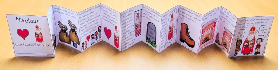 Bild in der Beschreibung des Unterrichtsmaterials Nikolaus Geschichte & Nikolaustag Klasse 3-6 LEPORELLO von Helles Köpfchen #1