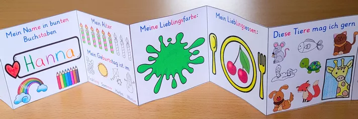 Bild in der Beschreibung des Unterrichtsmaterials Das bin ich Klasse 1 und 2 LEPORELLO Ethik Sachunterricht von Helles Köpfchen #1