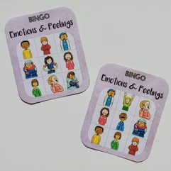 Bild in der Beschreibung des Unterrichtsmaterials Bingo: Emotions & Feelings von Teachers Tales #1