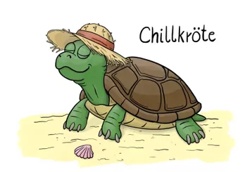Bild in der Beschreibung des Unterrichtsmaterials 10 entspannte Fantasiereisen: Chill mal mit der Chillkröte von Katrins Traumwelt #1