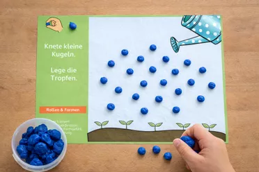 Bild in der Beschreibung des Unterrichtsmaterials Knetkartei Frühling – Feinmotorik spielerisch mit Knete fördern von DieRelitante #2