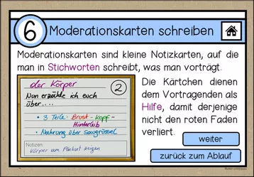 Bild in der Beschreibung des Unterrichtsmaterials Das Referat - Interaktive Präsentation (Leitfaden für einen Vortrag/Präsentation) von Unterrichtmitspass #3
