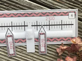 Bild in der Beschreibung des Unterrichtsmaterials Klett - Zahlenstrahl 10000 - Freiarbeitsmaterial von Unterricht mit Herz #2